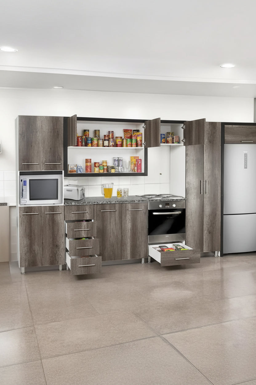 NAPLE 2PC K/SCHEME ONLY BROWN