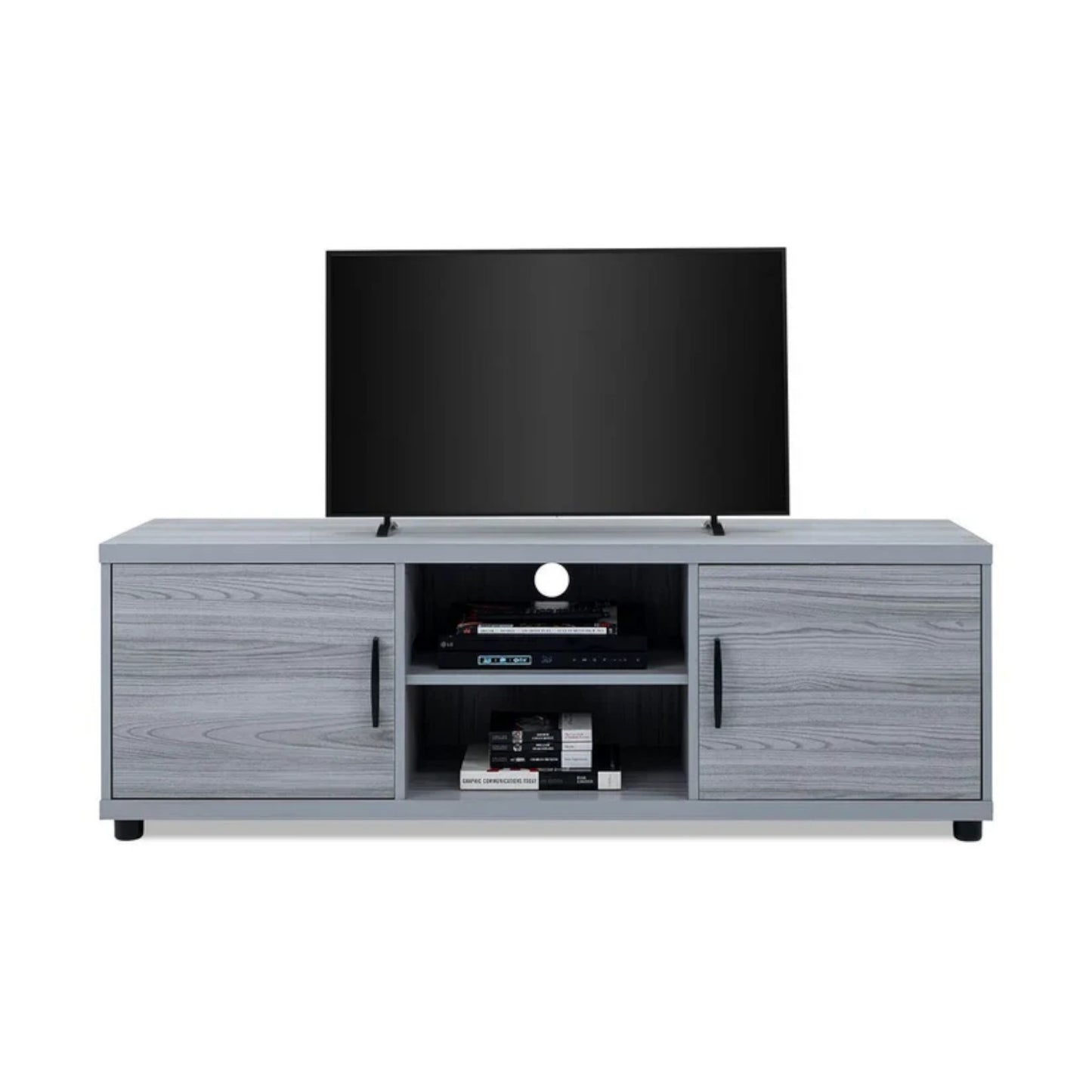 MH 8066 PLASMA TV STAND GREY OAK