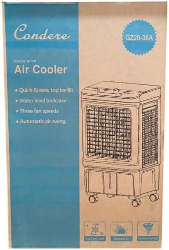 Condere Mechanical Air Cooler Black