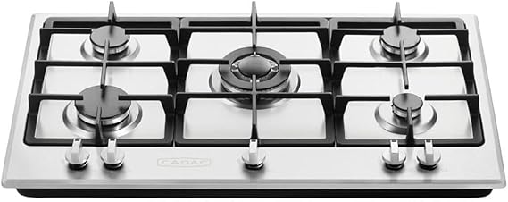 DEFY DHG129 HOB GAS 5B WOK SIL