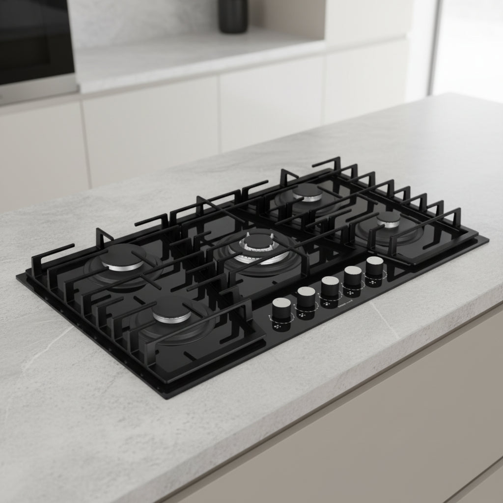 Defy Hob Dhg931 90Cm 5B Gas On Glass - Makoya Home
