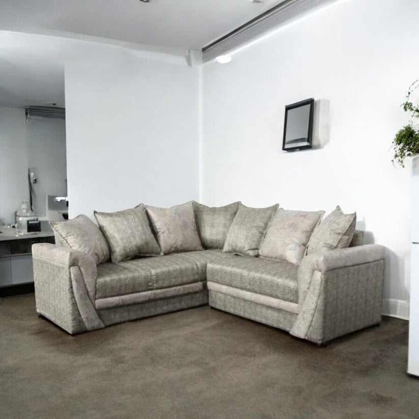 Nadia Cnr Lounge Suite Light Brown