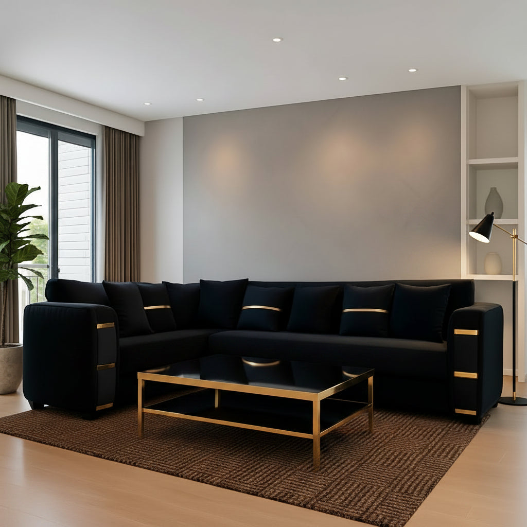 RUBY CNR L/SUITE BLK