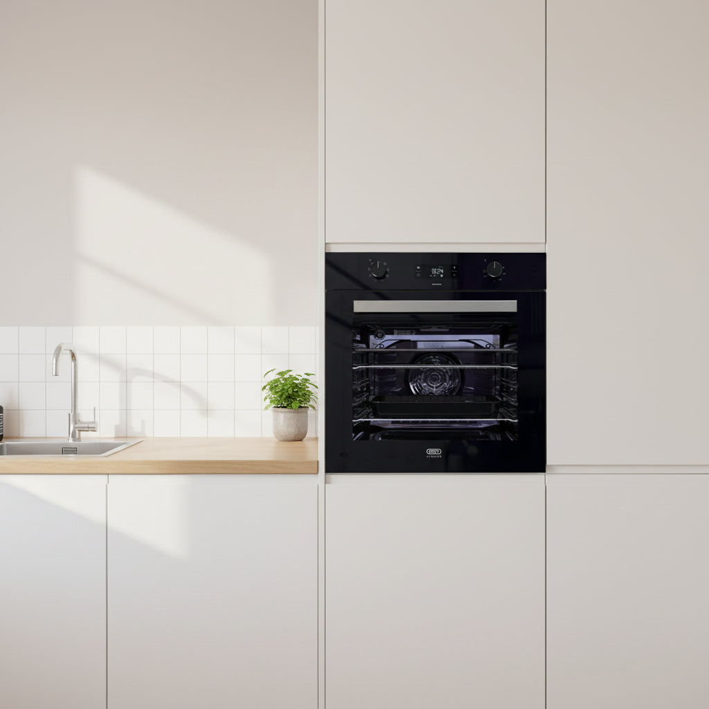 Defy Oven Dbo489 Thermofan 60Cm Blk Glass - Makoya Home