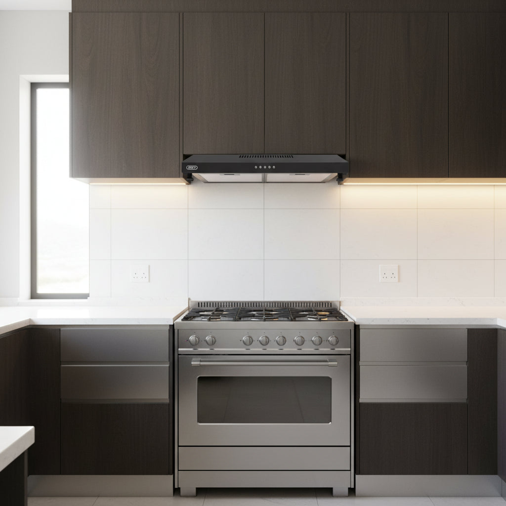 Defy Dch 60b Cooker Hood Black - Makoya Home