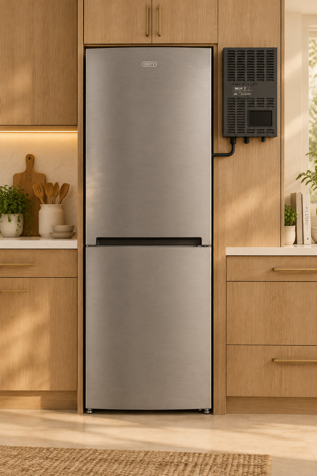 Defy Fridge Dac631S2 Solar Hybrid - Makoya Home