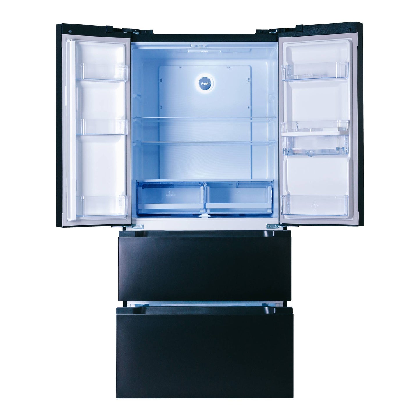 DEFY FRIDGE DFF440 FRENCHDOOR W/D BLK