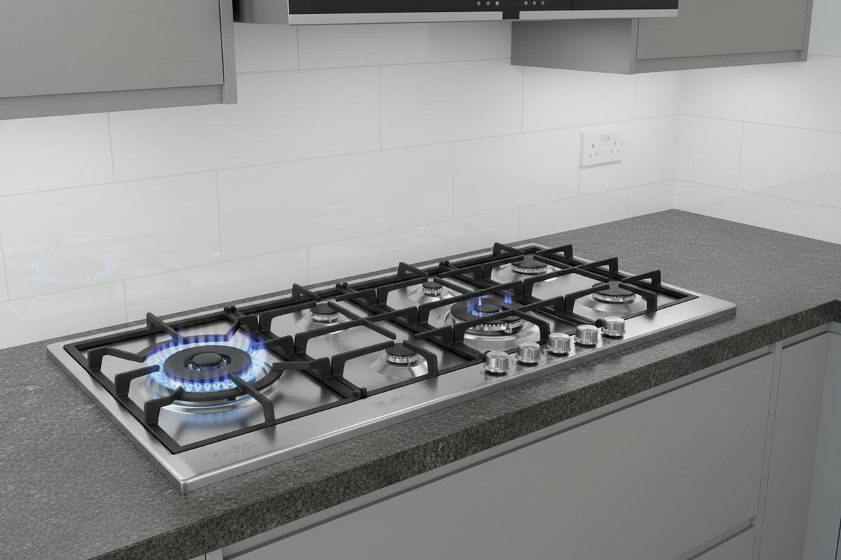 Elba Hob Gas 5burner Single Size Classic - Makoya Home