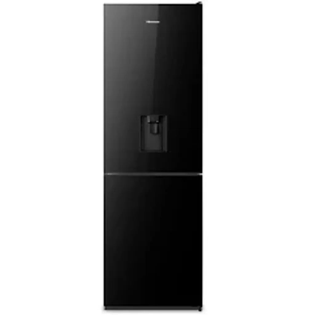 HISENSE FRIDGE H370 BLK MIRROR W/D GLASS