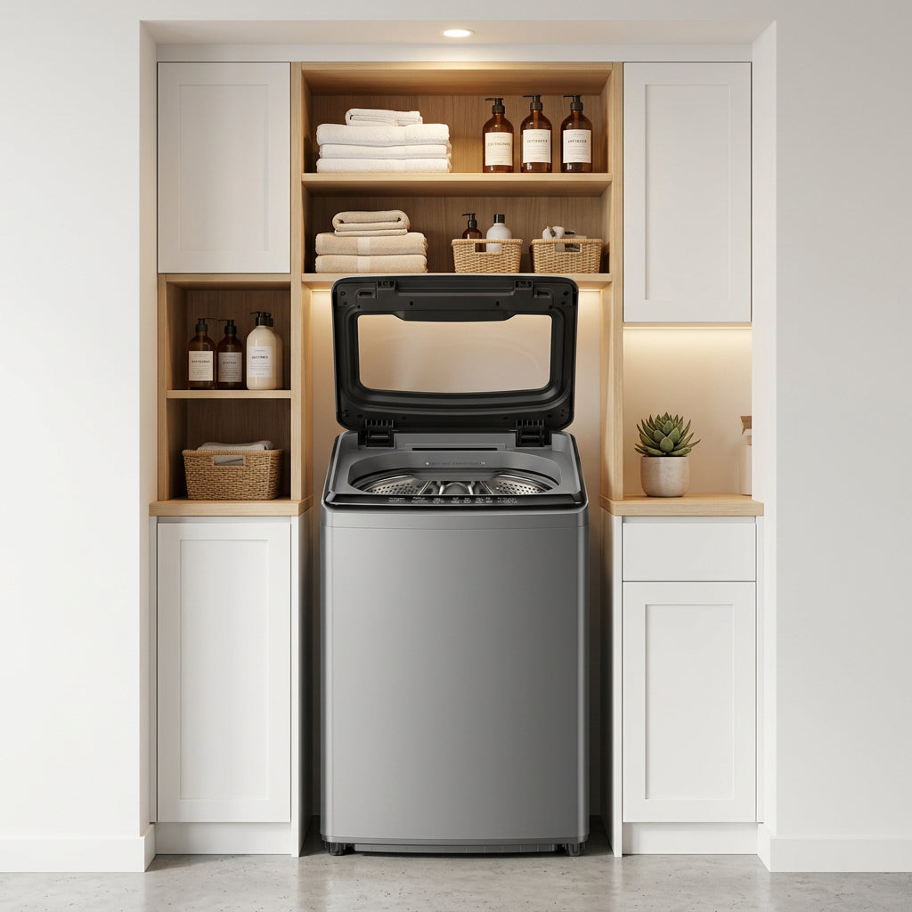 Midea W/Machine 18Kg Fully Automatic Met - Makoya Home