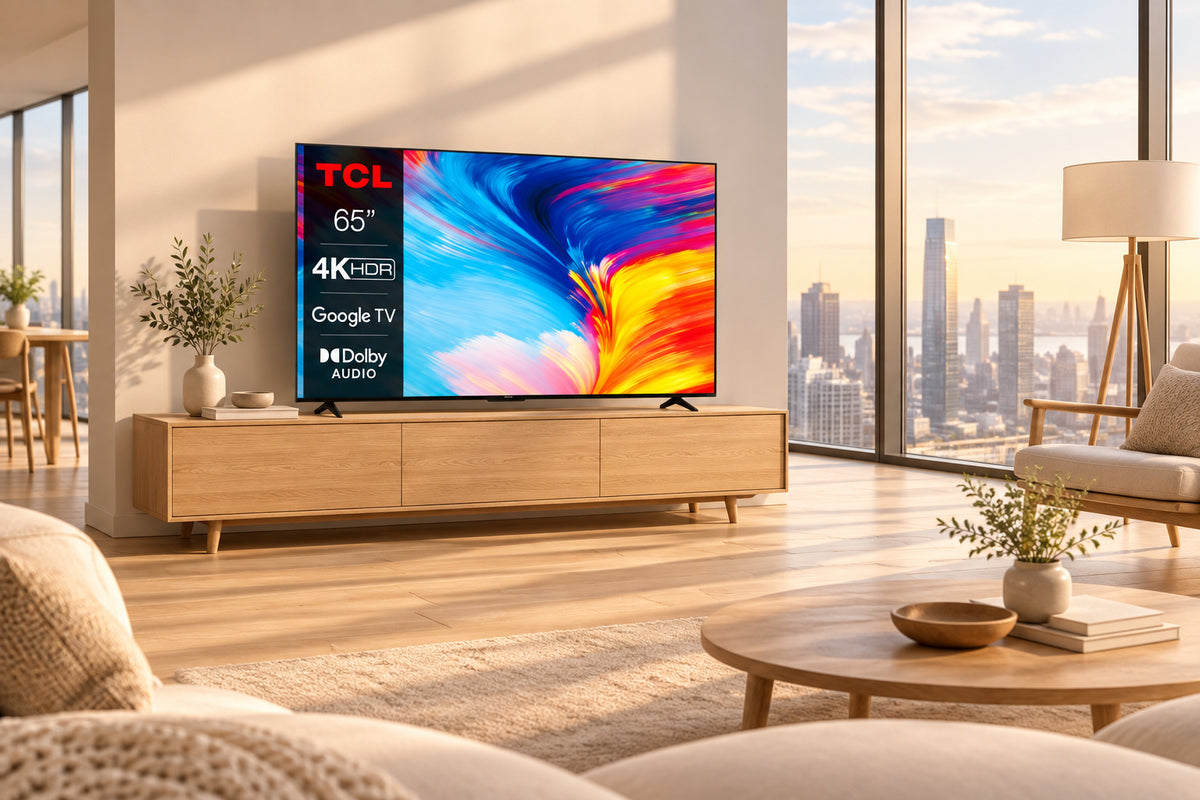 Tcl 65 Smart 4K Qled Google Tv (65P61) - Makoya Home