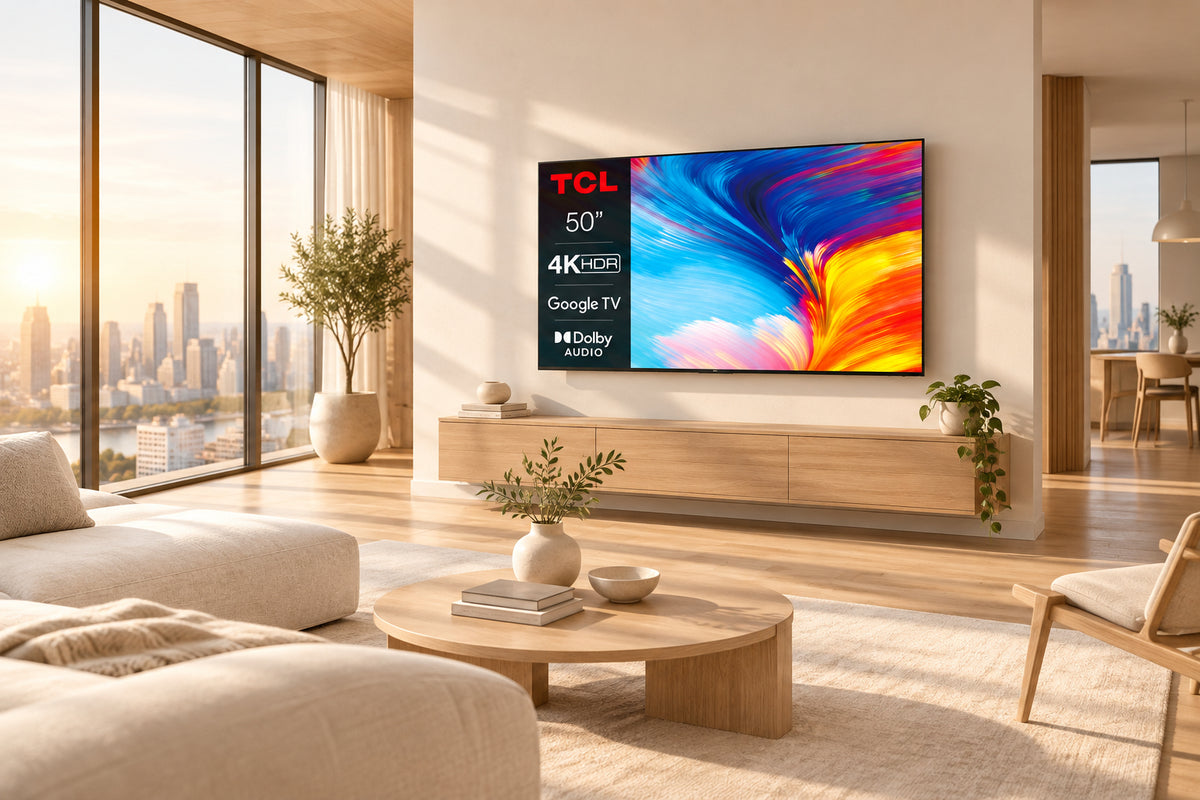 Tcl 50 Smart 2K Qled Google Tv (5055K) - Makoya Home