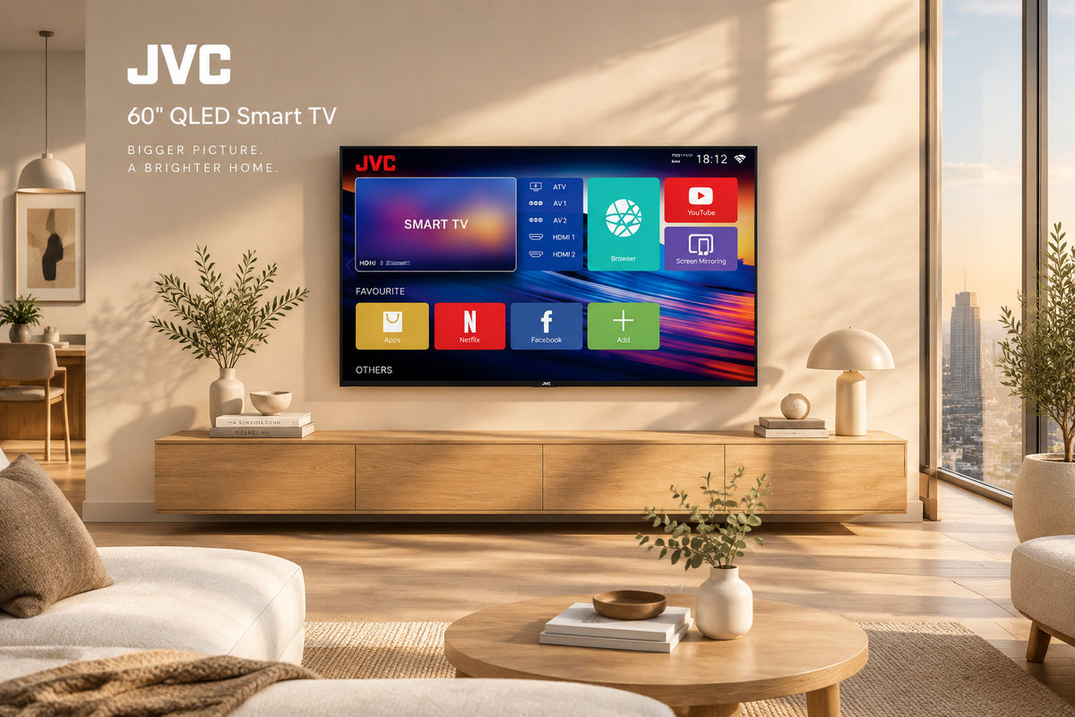 Jvc 60 Qled Smart Tv - Makoya Home