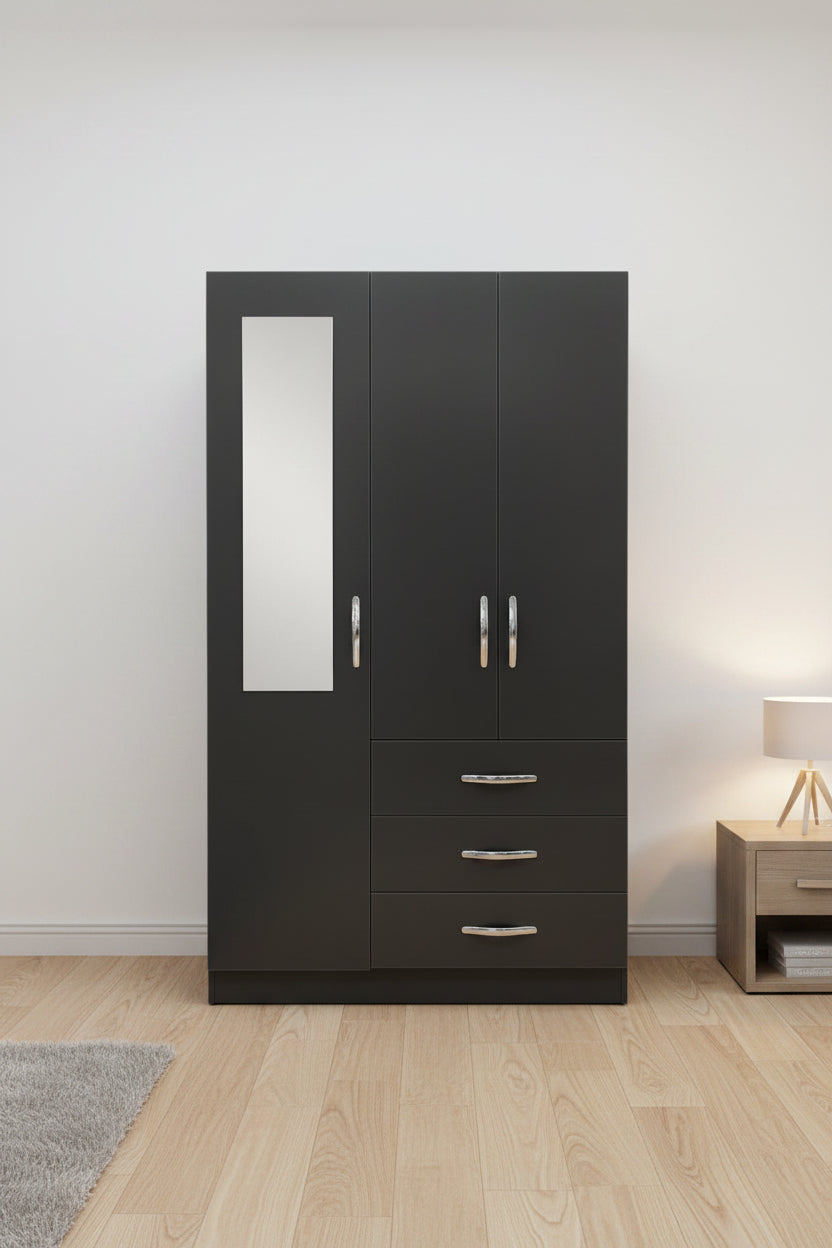 MANDOZA 3DR ROBE GREY