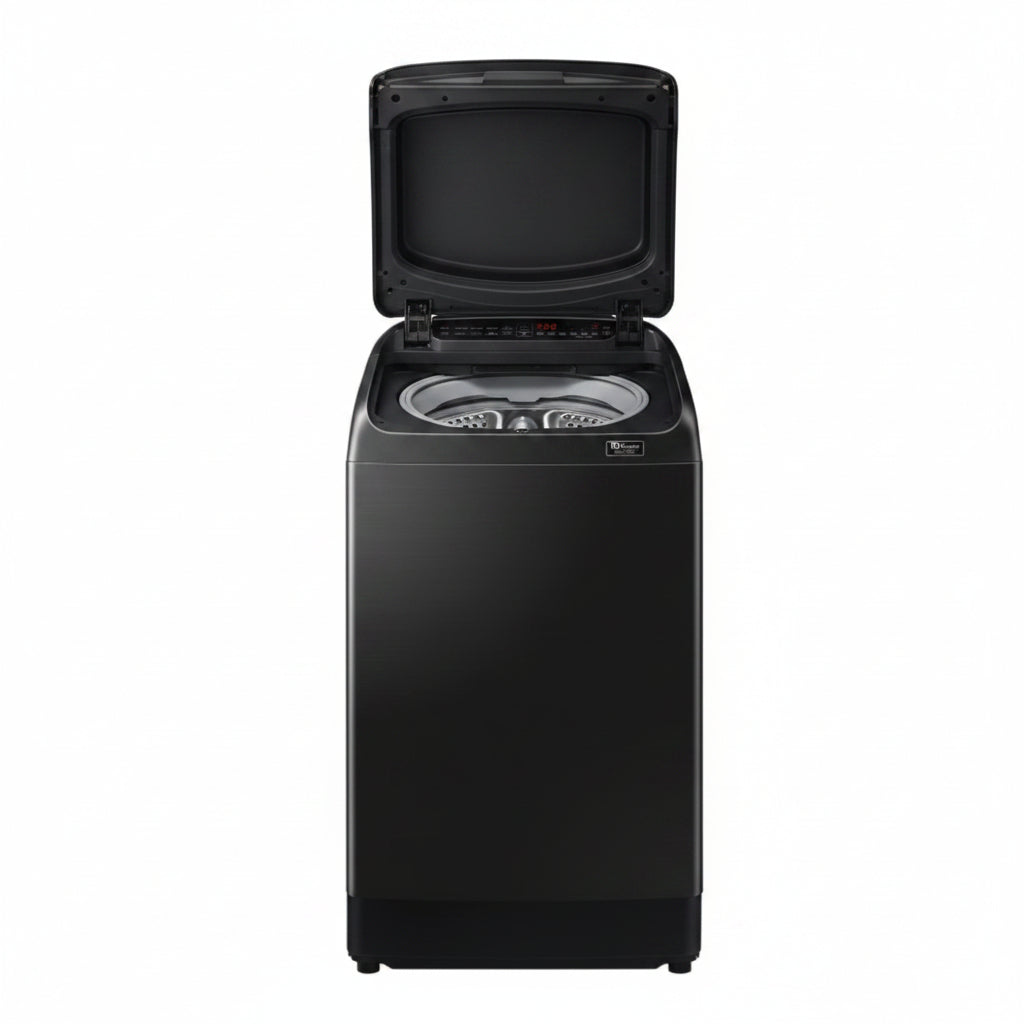 SAMSUNG W/MACHINE 19KG T/LOADER BLK WA19CG6745BVFA
