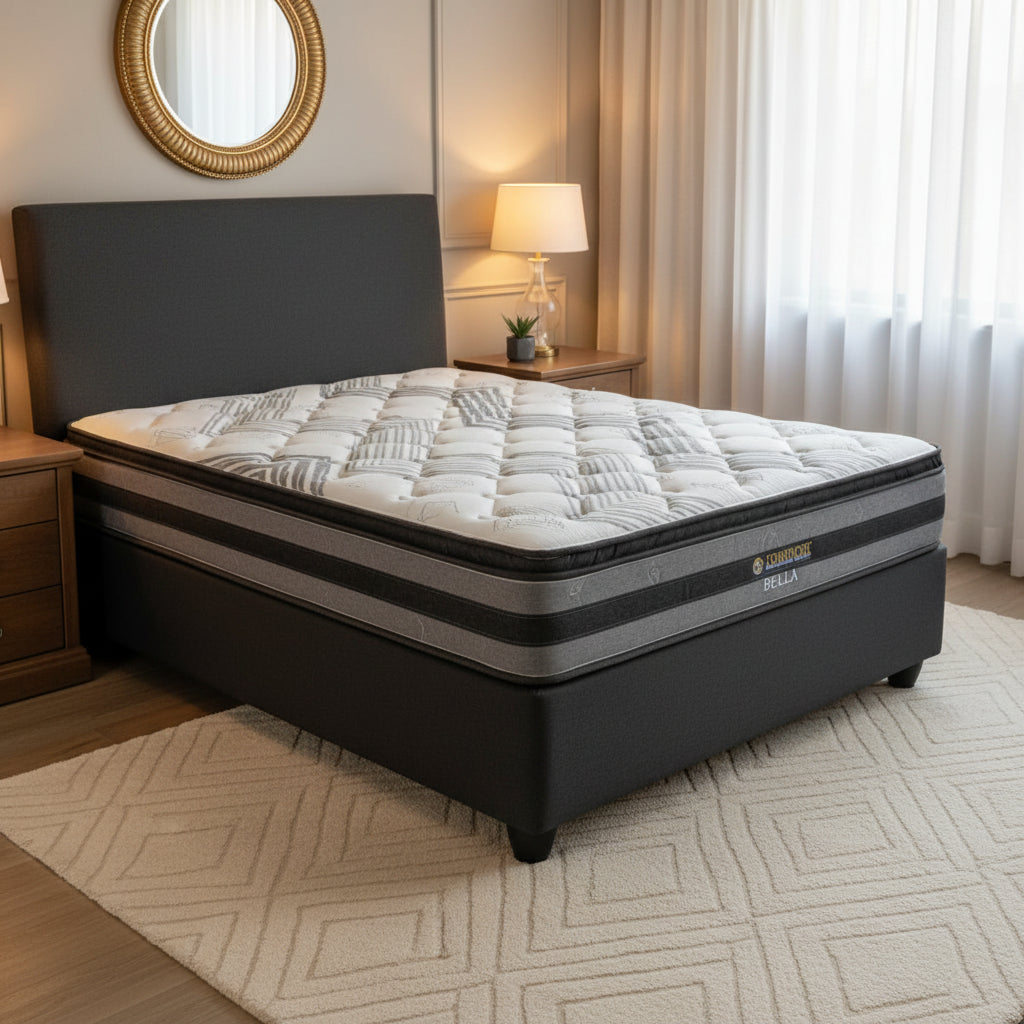 Kurl In Bella Bonnel Queen Bed