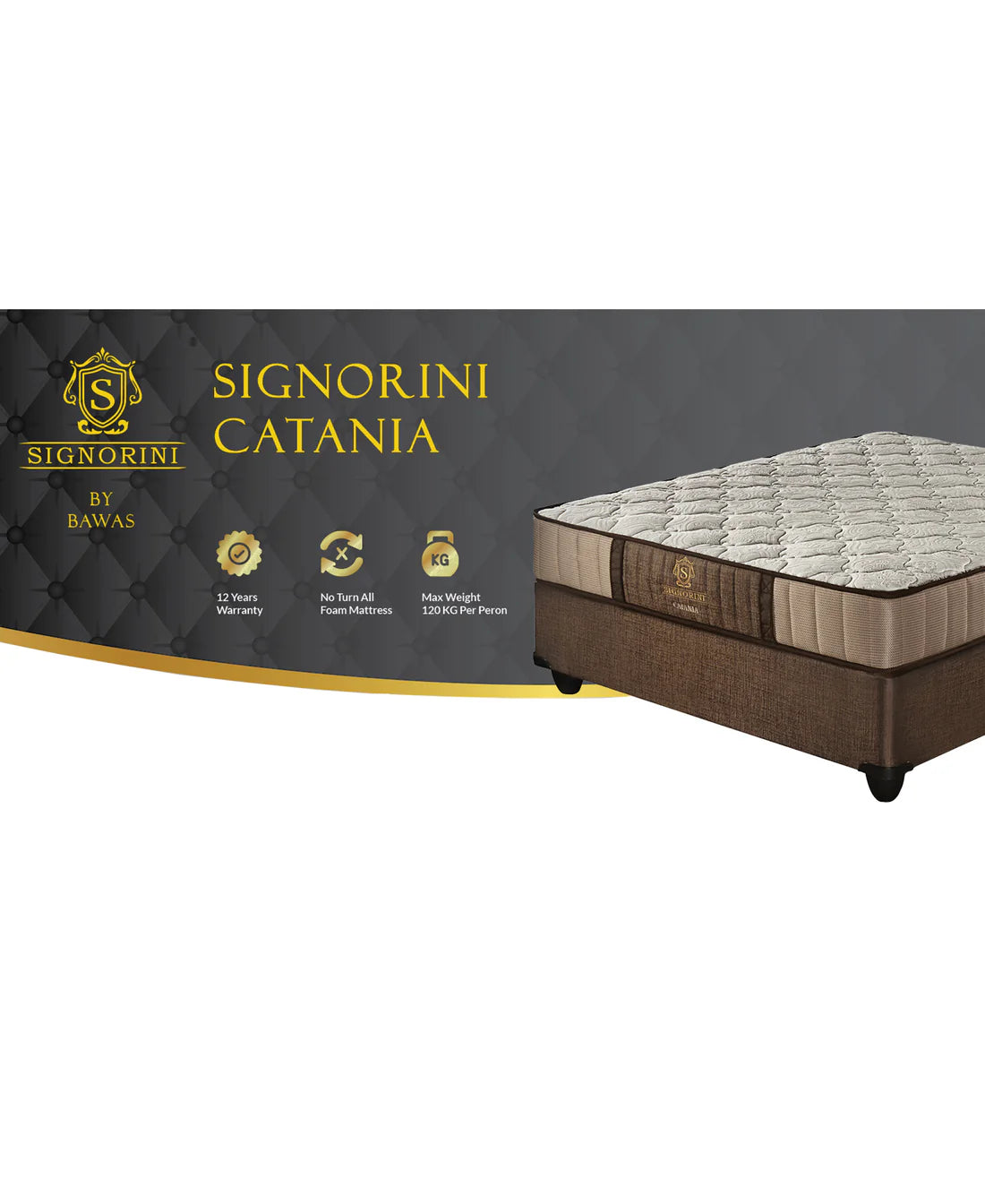 KURL IN CATANIA QUEEN BED