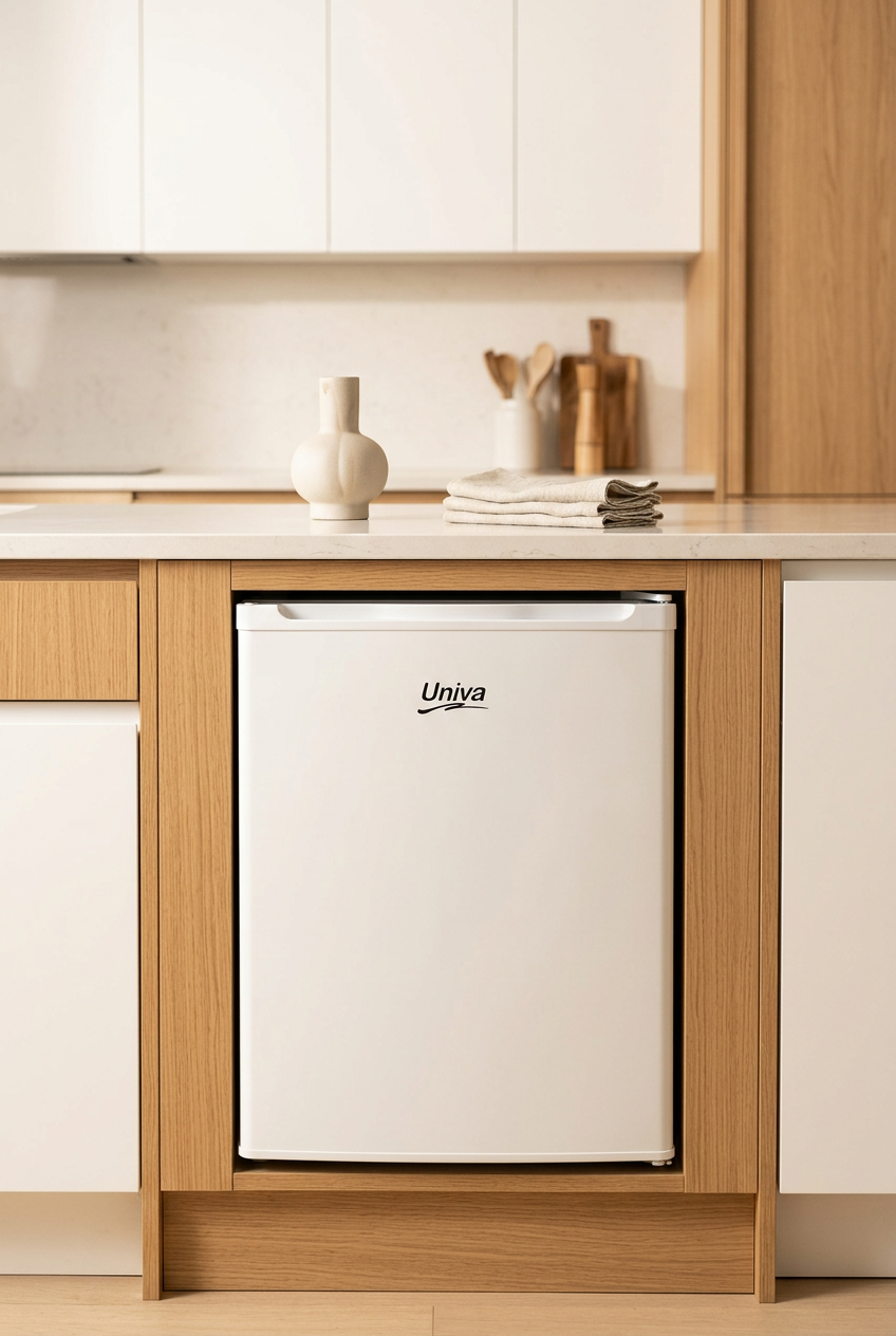 Univa Bar Fridge Mini White - Makoya Home