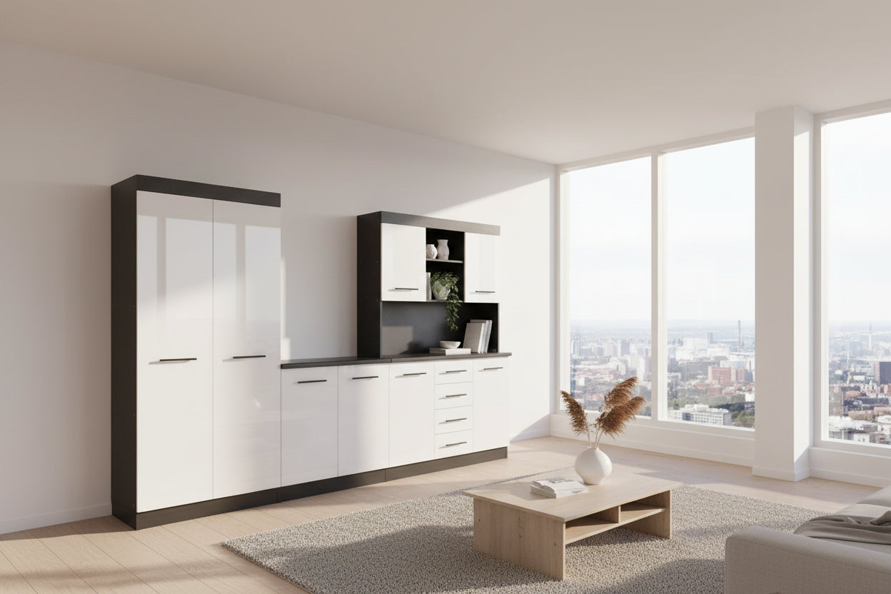 MW 838-7 3PC BIG K/SCHEME BLK OAK/WHT