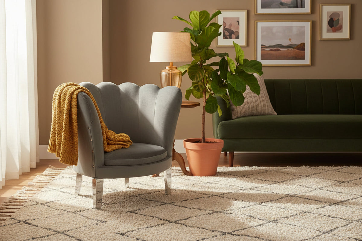 Legends Tub Chair Tulip Grey - Makoya Home