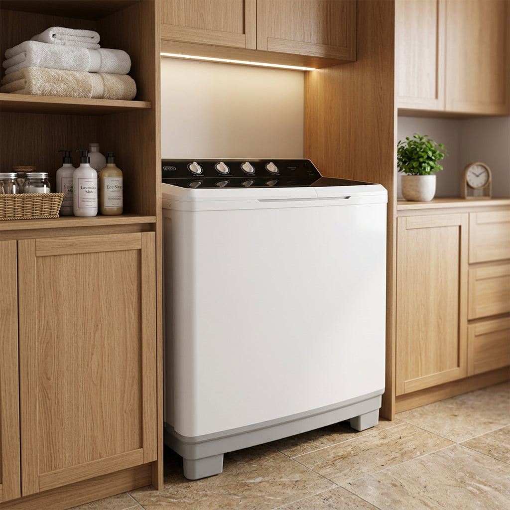 Defy W/Machine Dtt180 T/Tub Wht - Makoya Home