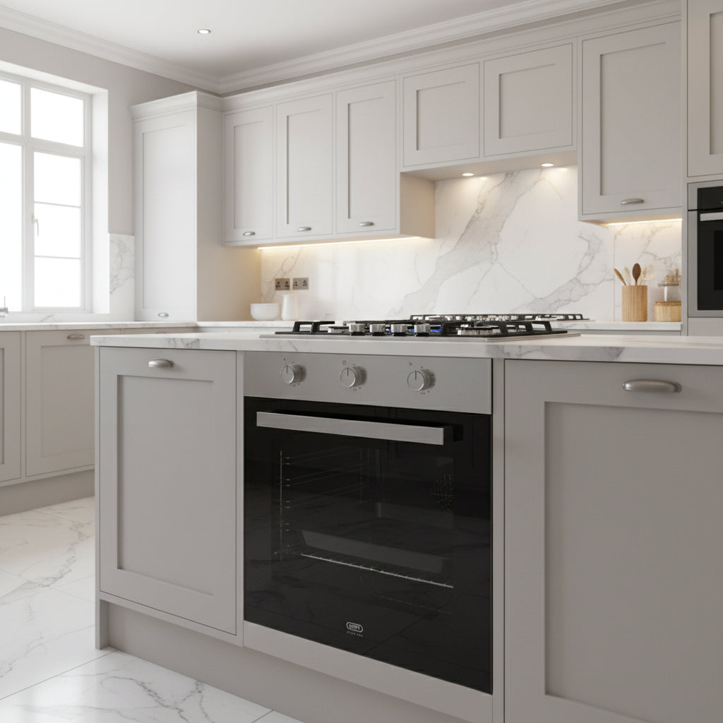 Defy Gas Hob and Electric Oven Boxset DCB843E - Makoya Home