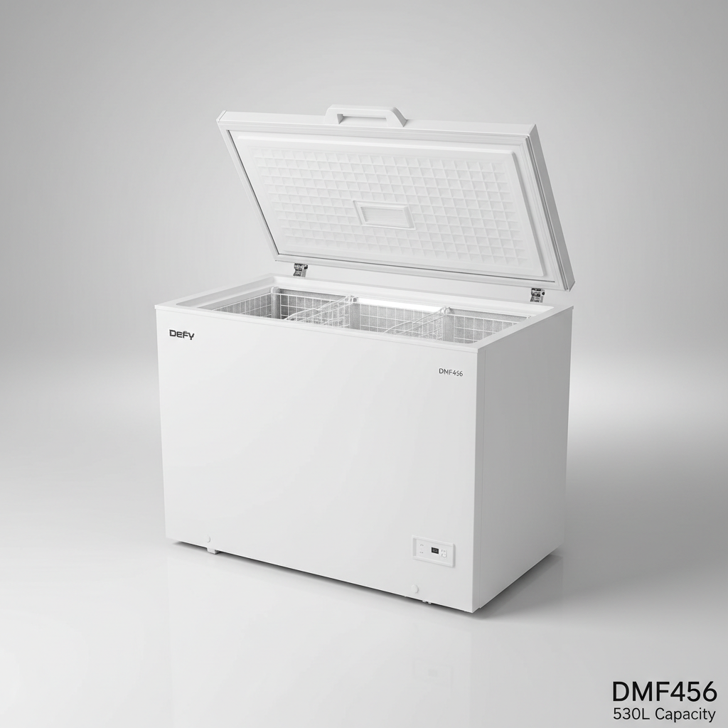 DEFY CHEST FREEZER 530LT WHITE DMF456