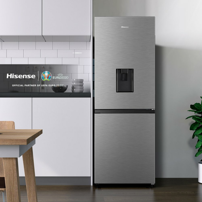 HISENSE FRIDGE H310 BI W/D MET