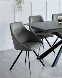 Legends Cleo Chairs Grey