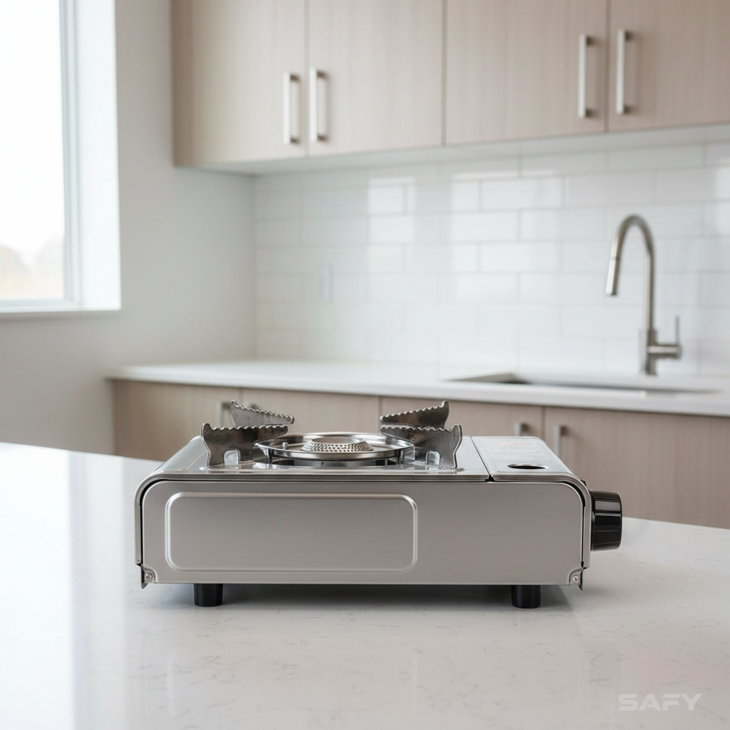 Safy Protable Gas Stove - Makoya Home