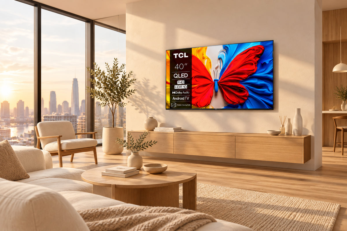 Tcl 40 Smart 2K Qled Google Tv (4055K) - Makoya Home