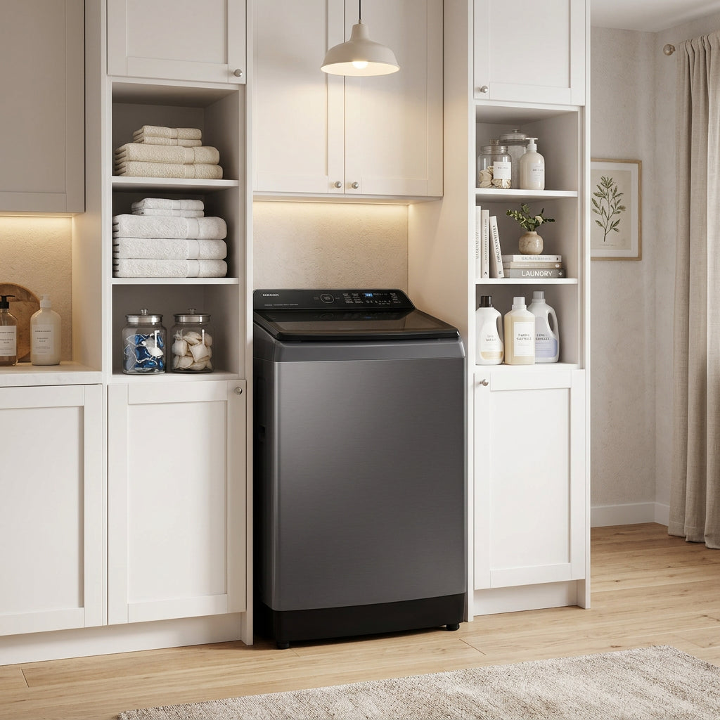 Samsung W/ Machine Ai T/L 15Kg Charcoal Wa80F5S5Cf - Makoya Home