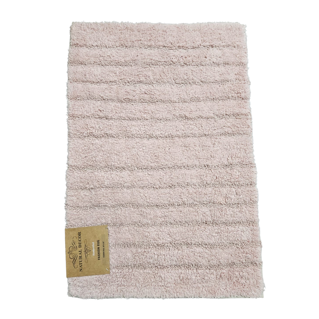 Plush Bathroom Mat - Purple