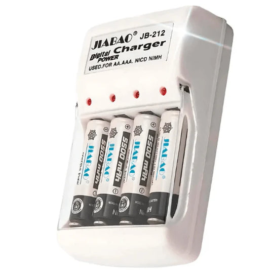 Condere Charger+4Pc Rechargeable Aa Battery - Makoya Home