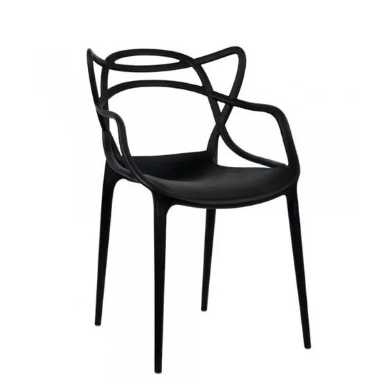 Chair Mw Squiggle Black
