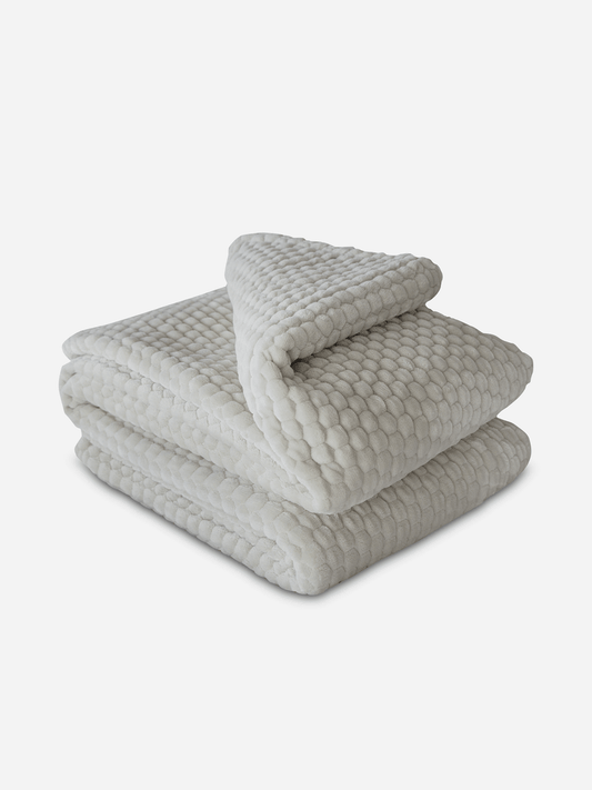 Bedding -Ul Trasonic Luxury 3pc Quilt Plain 270x250