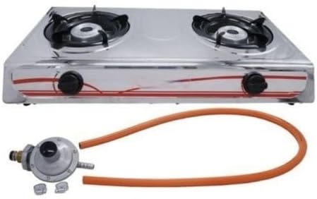 Condere Xmy Gas Cooker 2 Burner S/steel