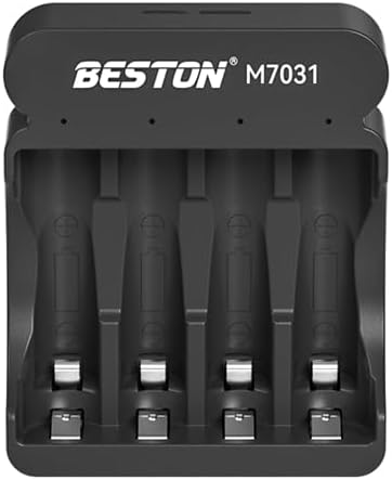Condere Charger + 4pc Rechargeable Aabattery