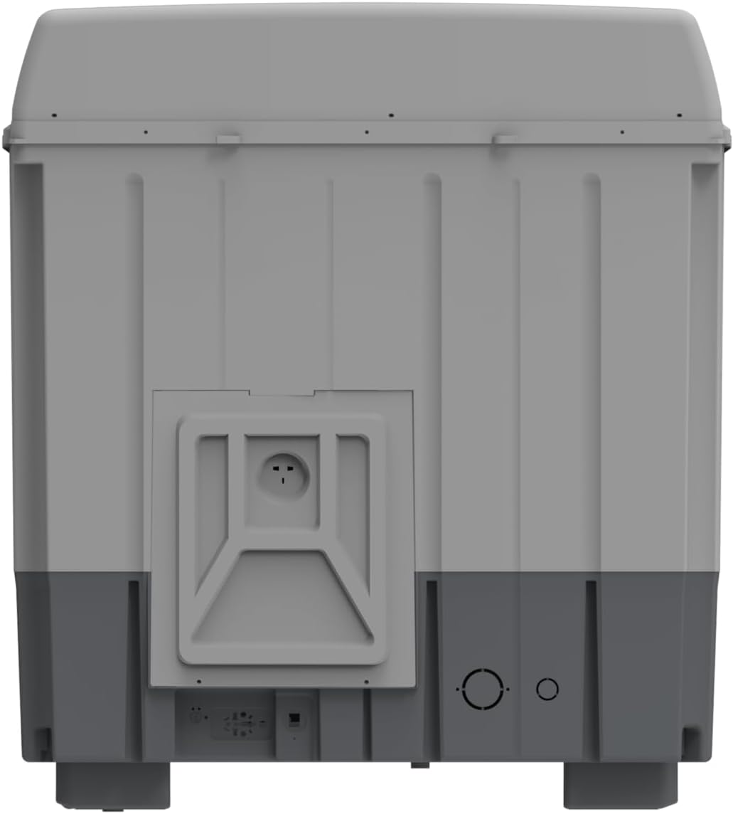 Defy 15KG Twin Tub Washing Machine Metallic DTT151