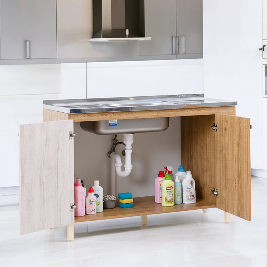 MW BR 680 SINGLE SINK UNIT (NO FIITINGS)