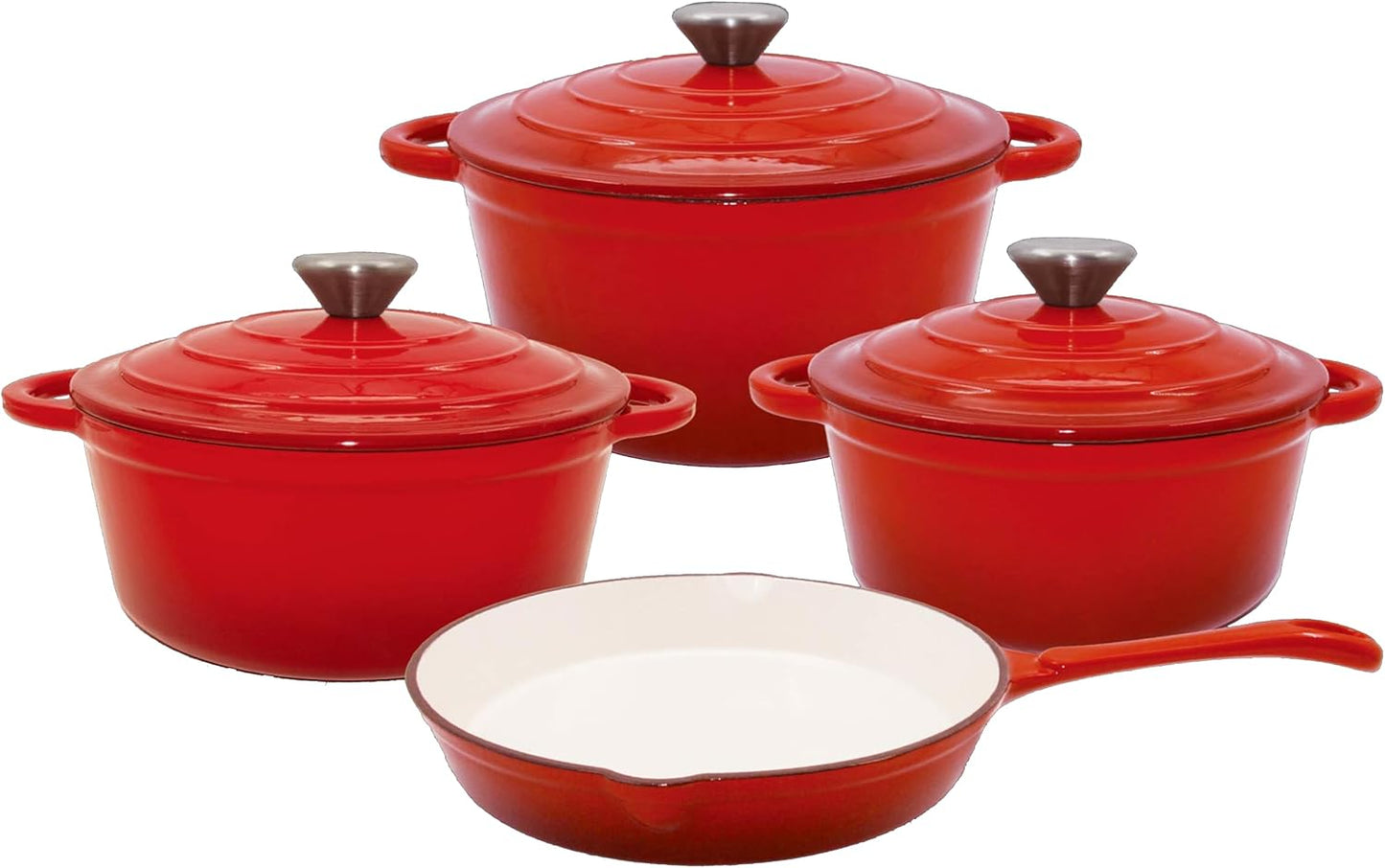 Cast Iron 7pc Cooware Set