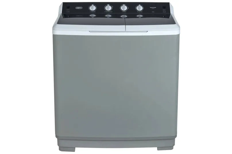 Defy 15KG Twin Tub Washing Machine Metallic DTT151