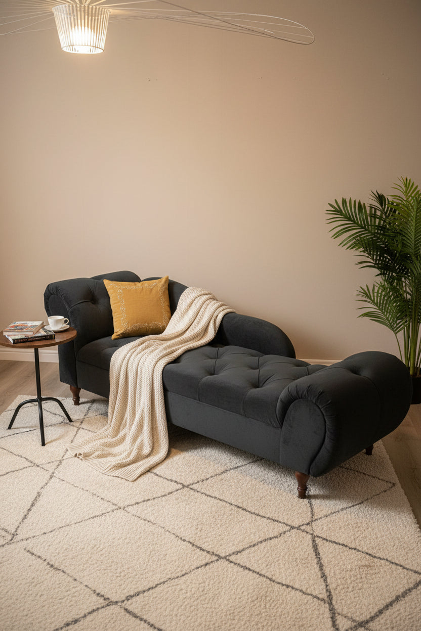 BLANKET BOX DIAMONTE WITH ARMS
