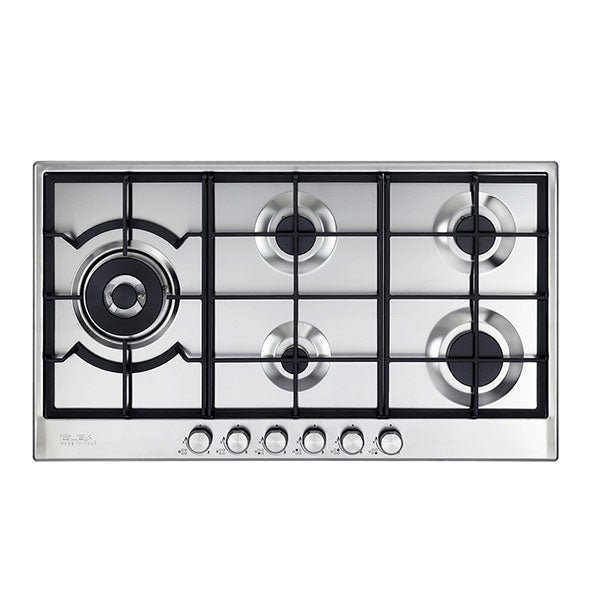 Elba Hob Gas 5burner Single Size Classic