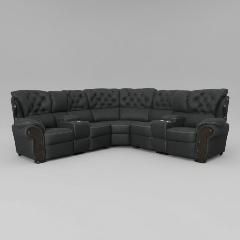 Ferrero 3pc Cnr Lounge Suite Brown