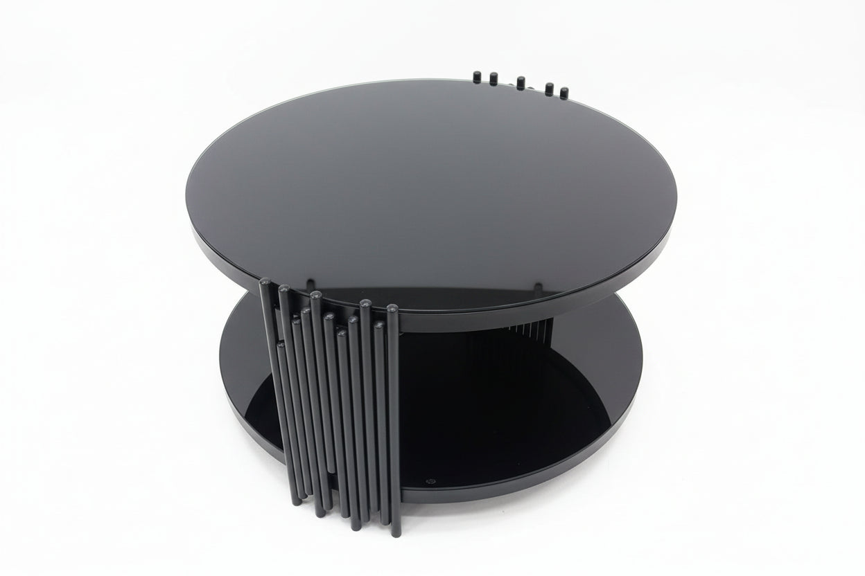 Coffee Table 2layer Glass 1pc