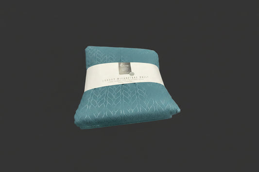 Bedding-Crushed Jacquard Luxury 3pc Quilt 230x250