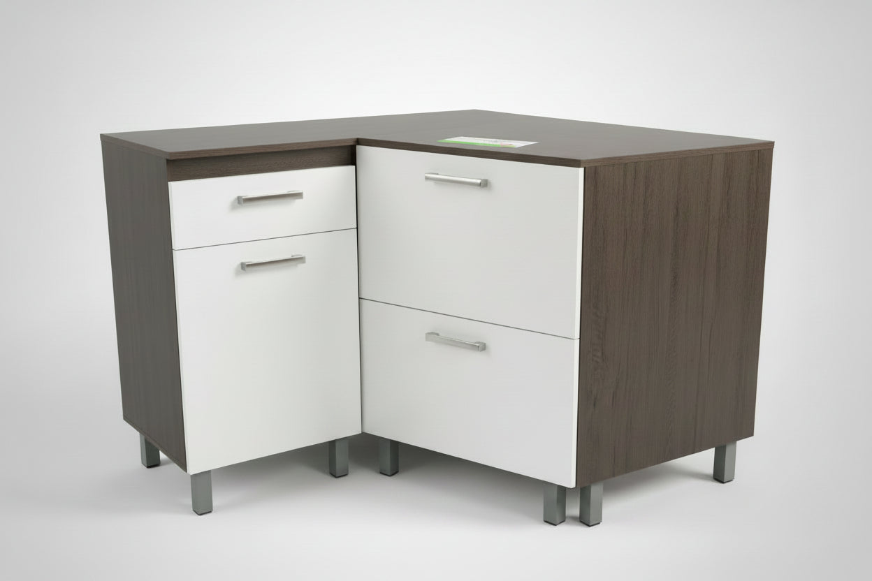 Mw 920 3dr Base Uk Oak + Snow White
