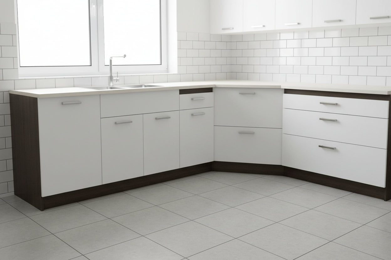 Mw 920 3dr Base Uk Oak + Snow White