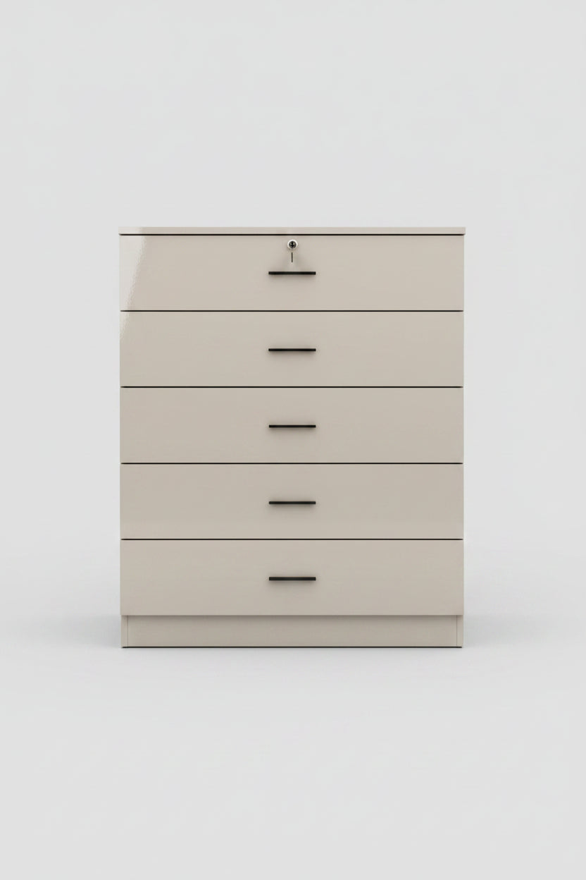 Mw 5dgc Chest of Drawers Cappuccino